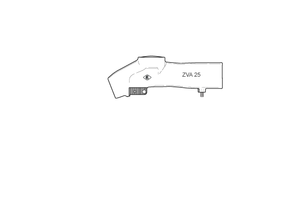 Elaflex ZVA25.4 automatische Zapfpistole mit 1 Zoll IG